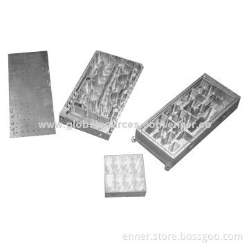 CNC Machining Fin Heat-sink, Compliant with RoHS Directive